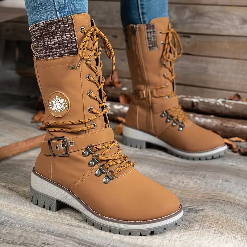 FrostLuxe™ | Waterproof Winter Boots with Orthopedic Comfort