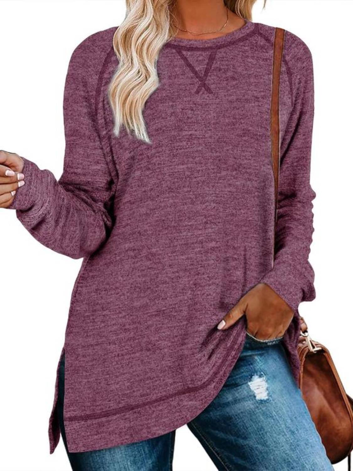 Alina | Casual Tunic Sweatshirt