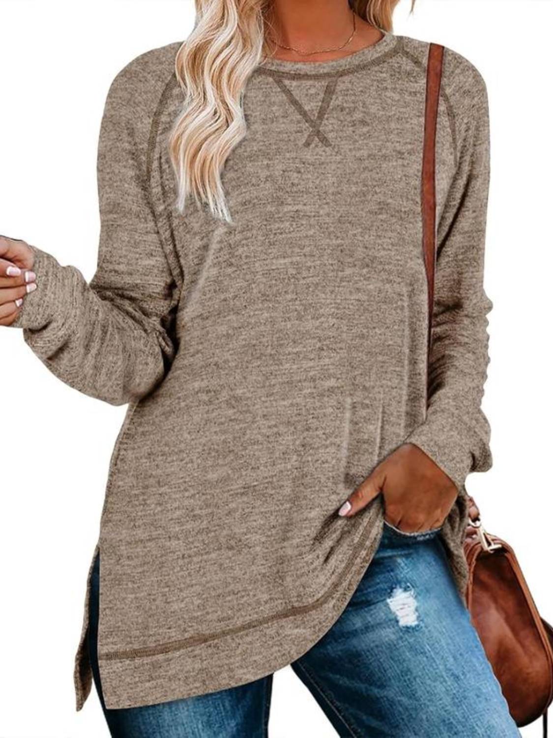 Alina | Casual Tunic Sweatshirt