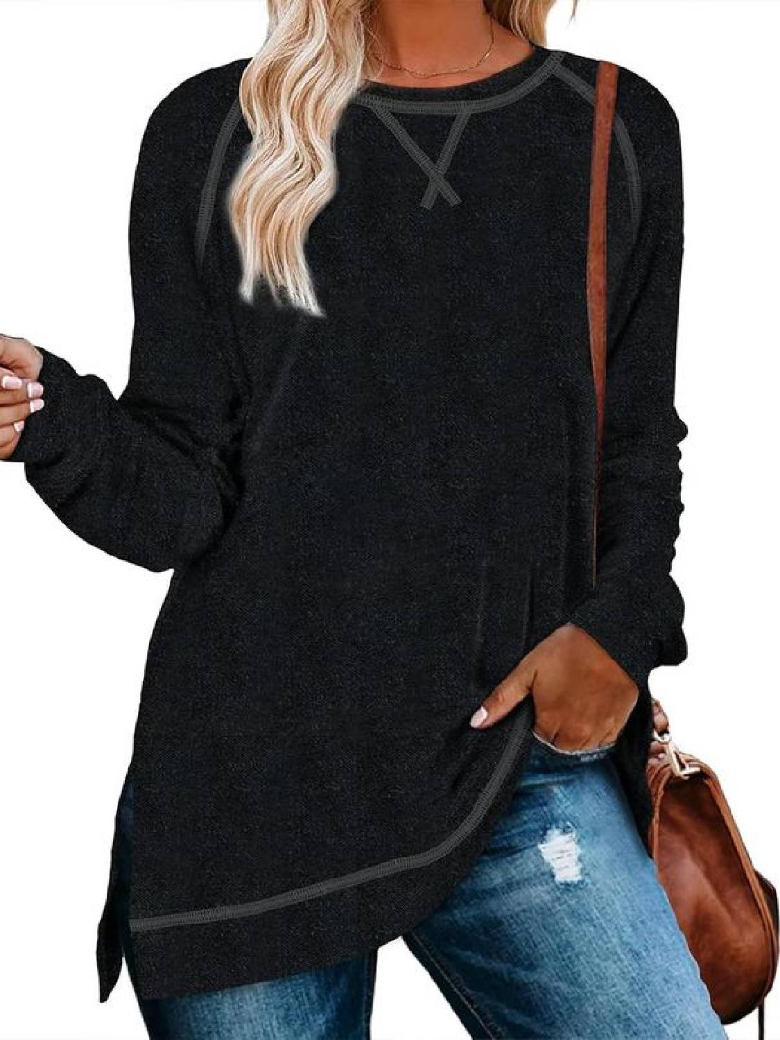 Alina | Casual Tunic Sweatshirt
