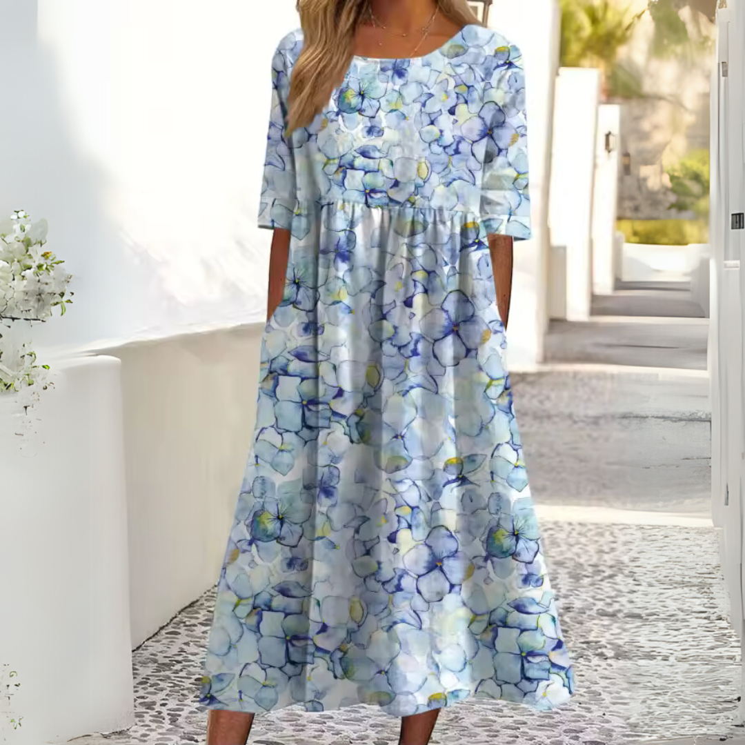Bohemian Elegance Midi Dress