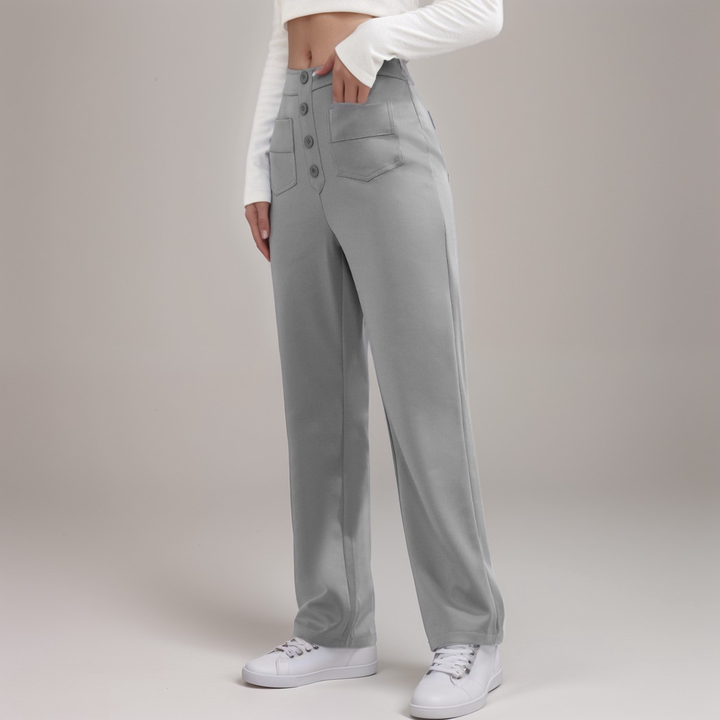 Aurora – High-Waist Slimming Casual Pants