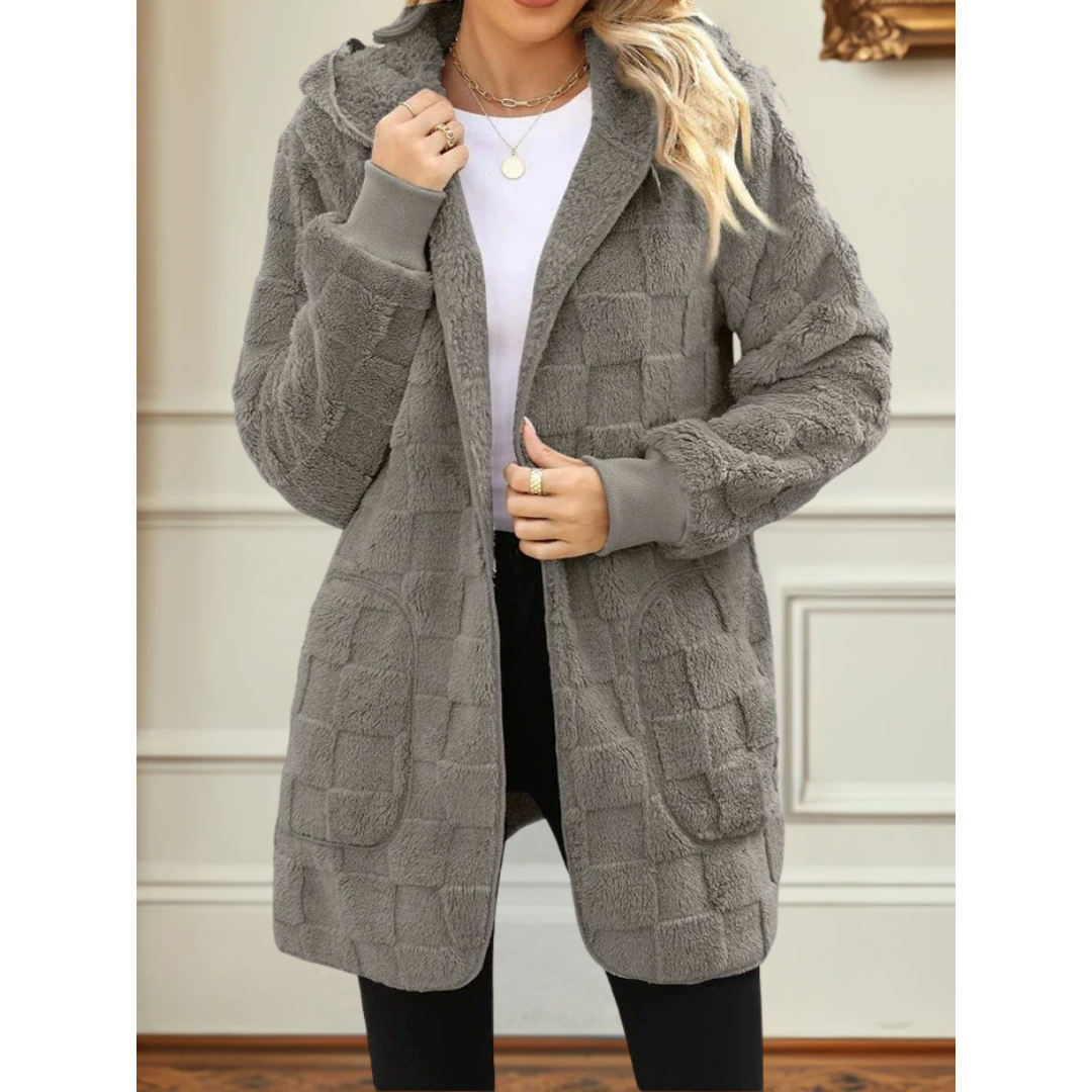 Linda | Cozy Hooded Fleece Jacket