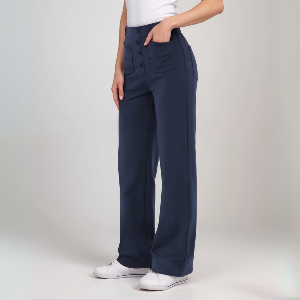 Aurora – High-Waist Slimming Casual Pants