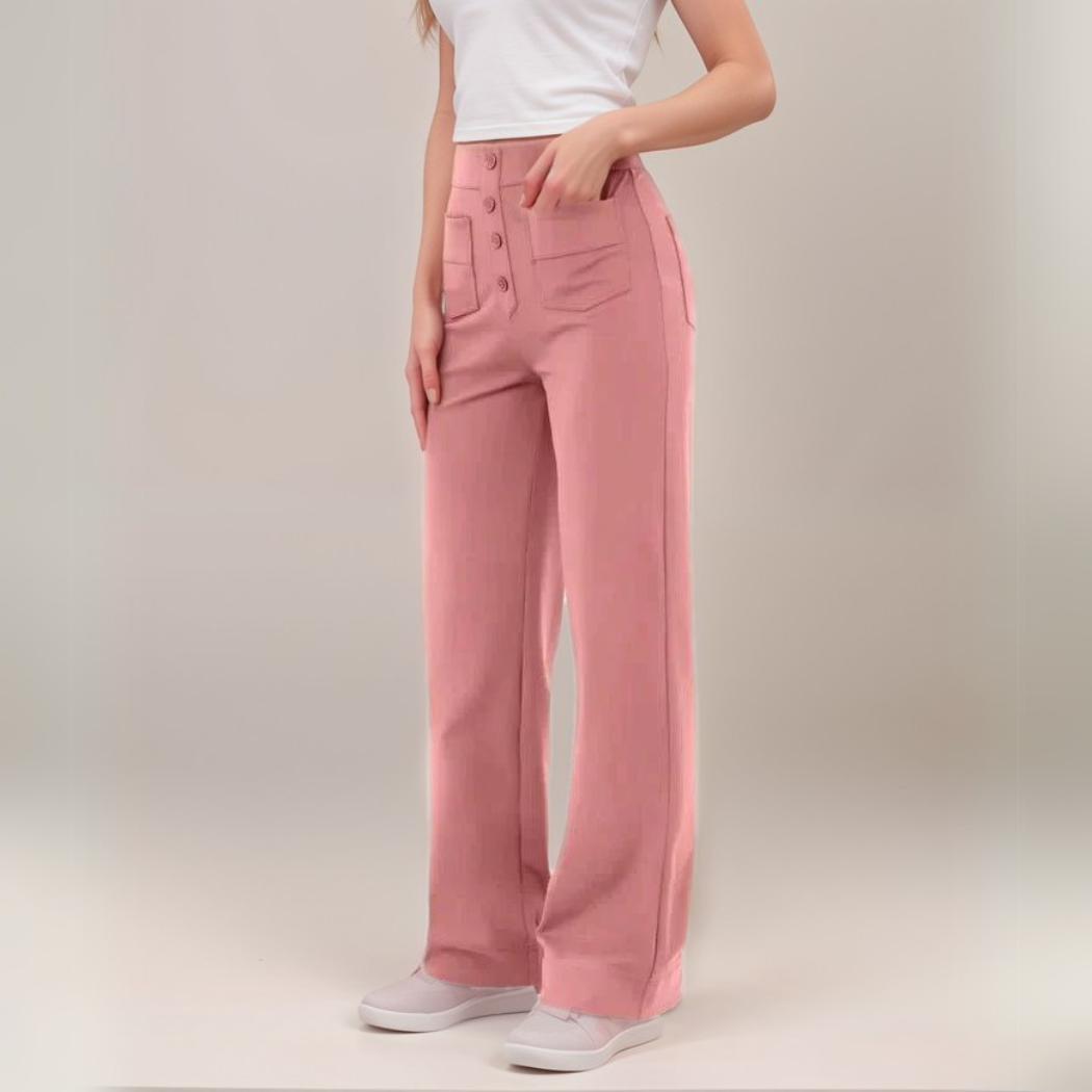 Aurora – High-Waist Slimming Casual Pants