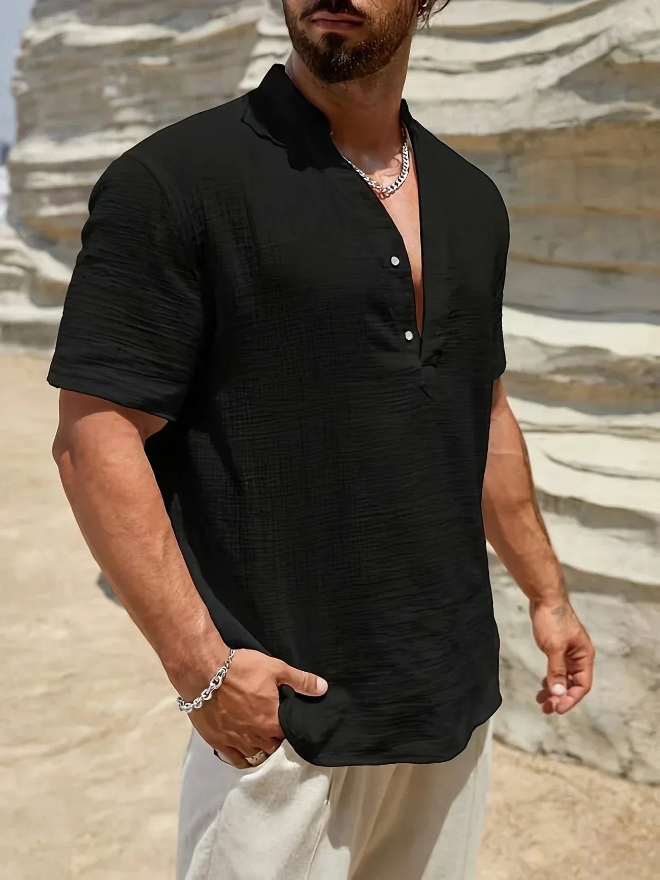 Liam | Chemise d'été fraîche et confortable