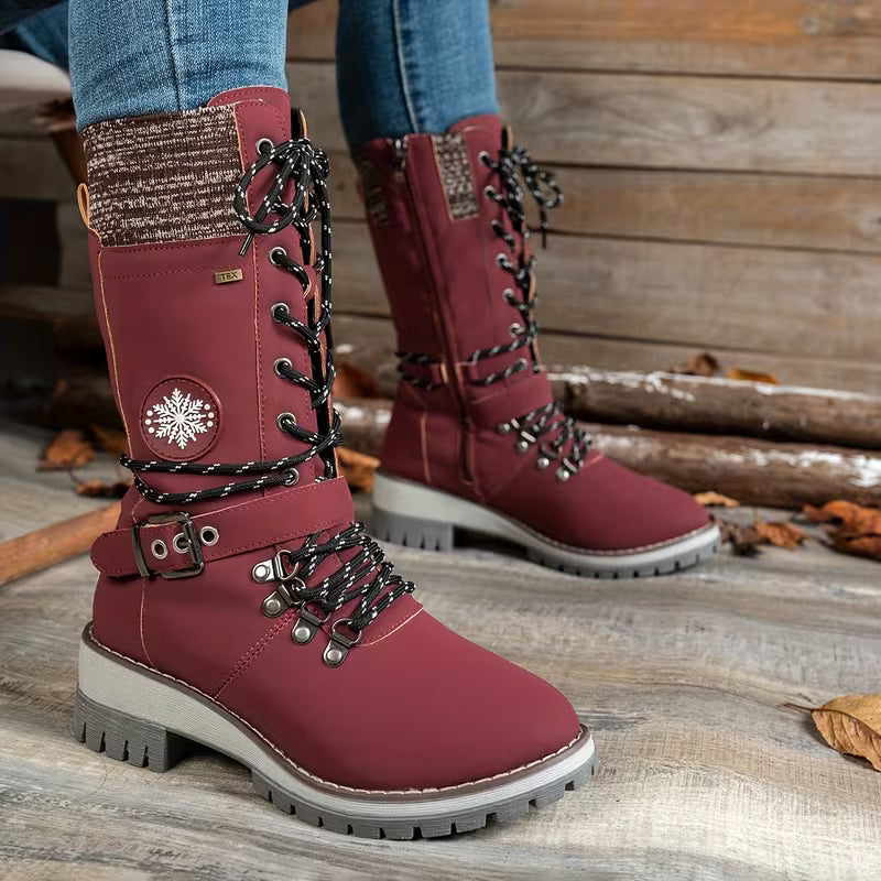 FrostLuxe™ | Waterproof Winter Boots with Orthopedic Comfort