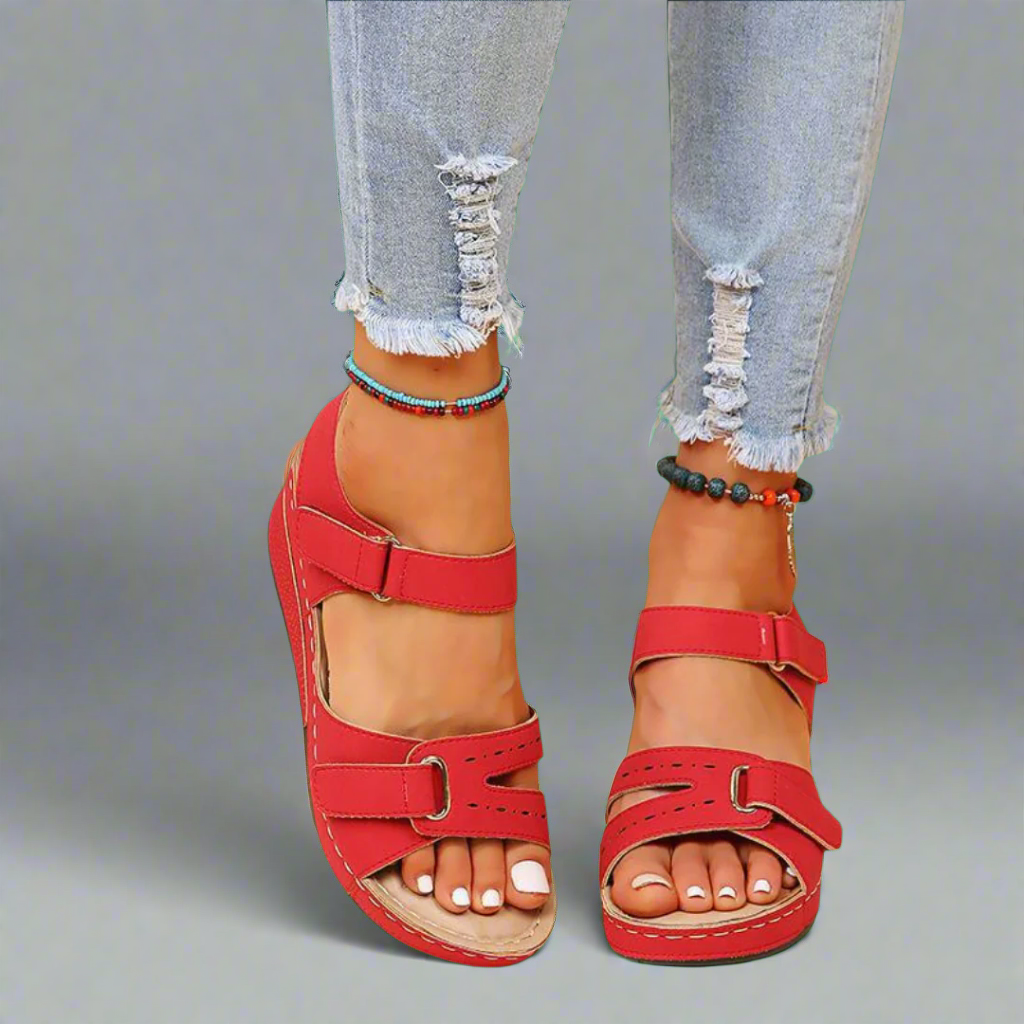 Gudula | Elegant orthopaedic sandals made from soft premium materials for pain-free summer days
