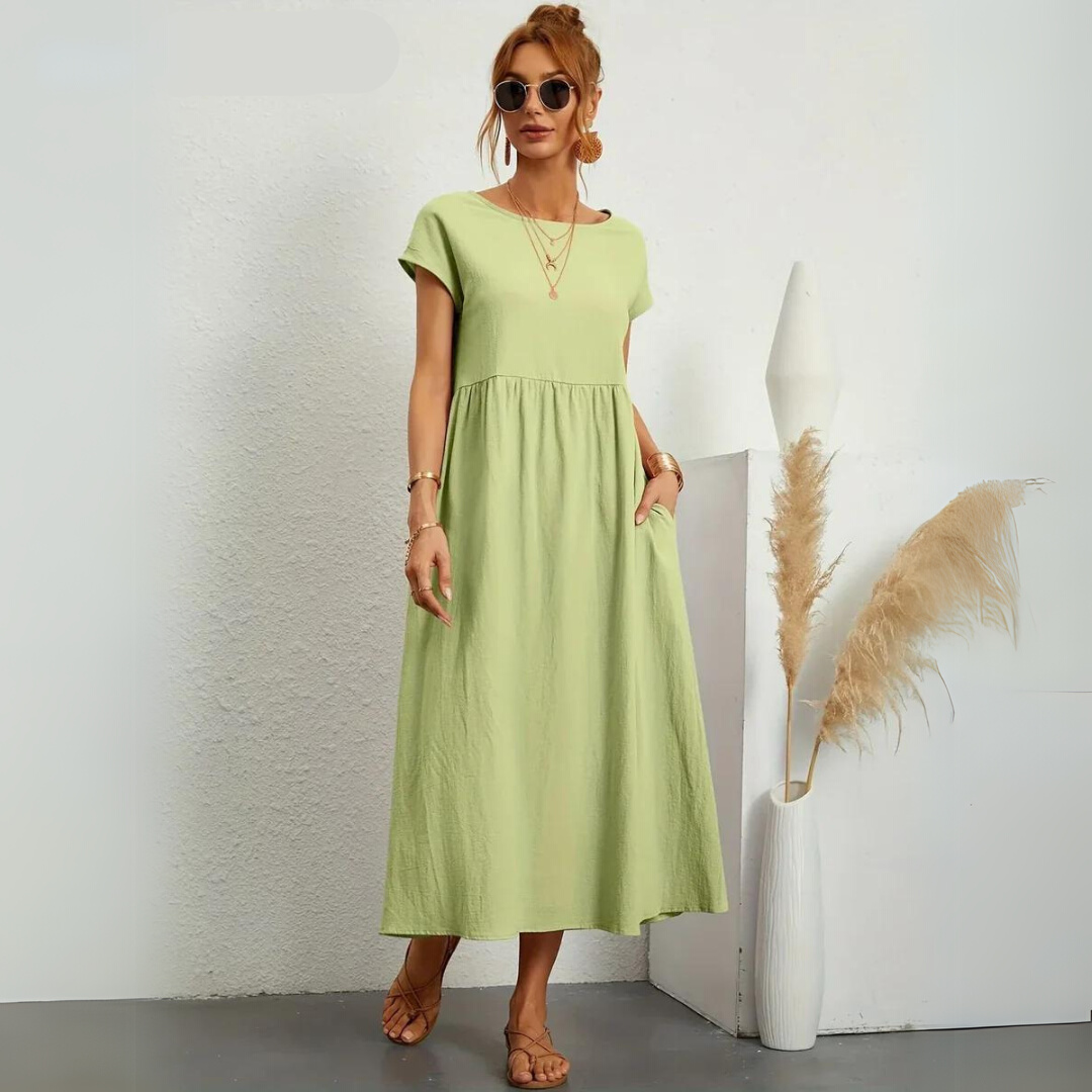 Isla – Casual Midi Dress