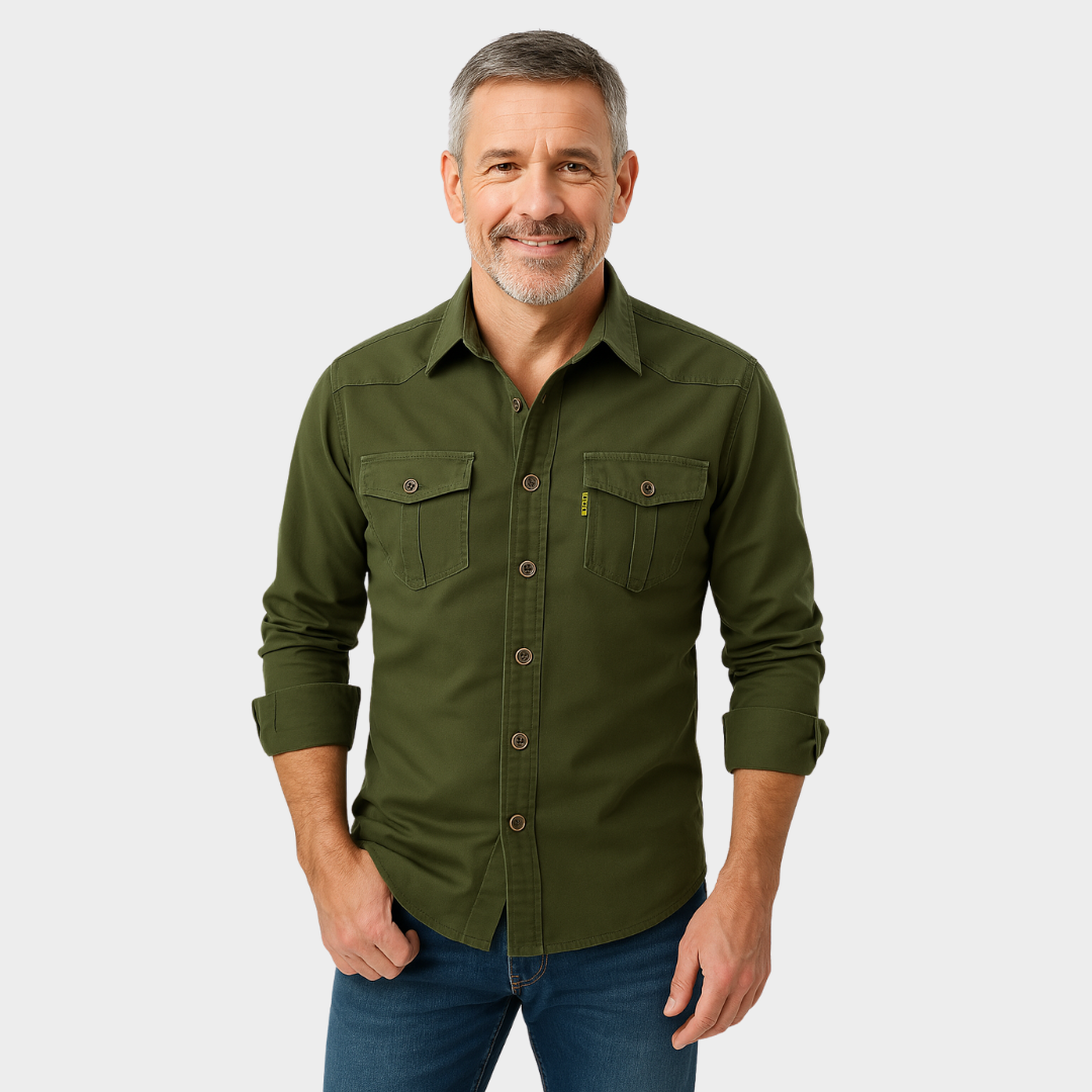Alden | Chemise moderne à manches longues