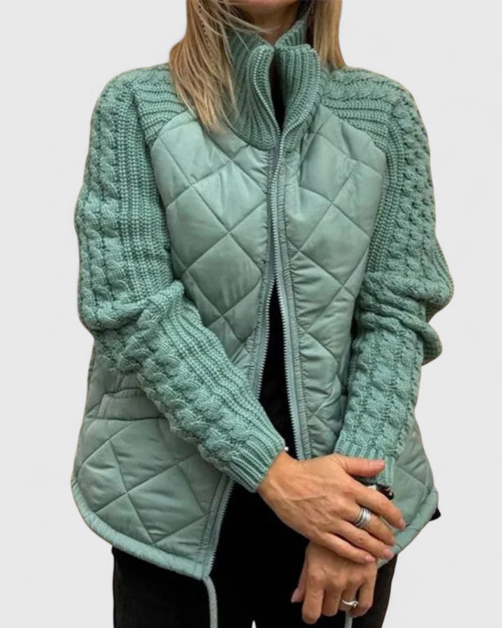 SOPHIA | COZY QUILTED KNIT JACKET
