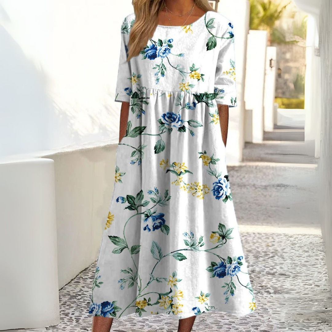 Bohemian Elegance Midi Dress