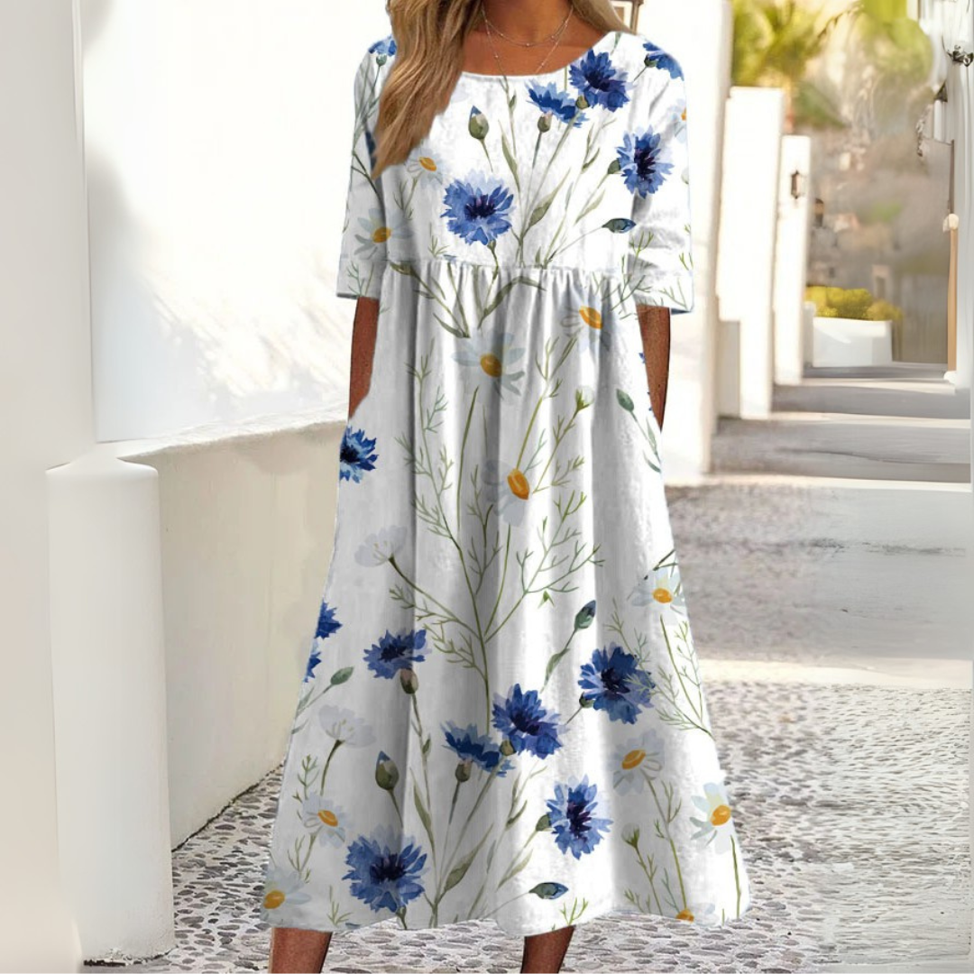 Bohemian Elegance Midi Dress