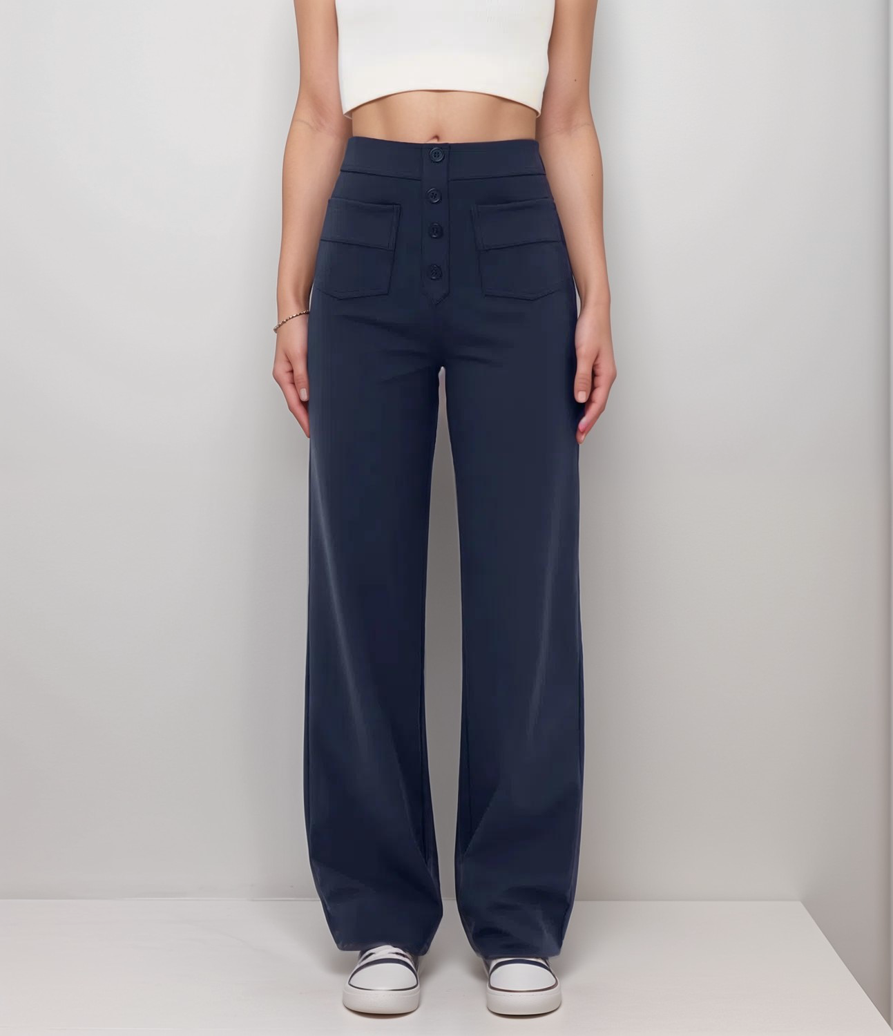 Aurora – High-Waist Slimming Casual Pants