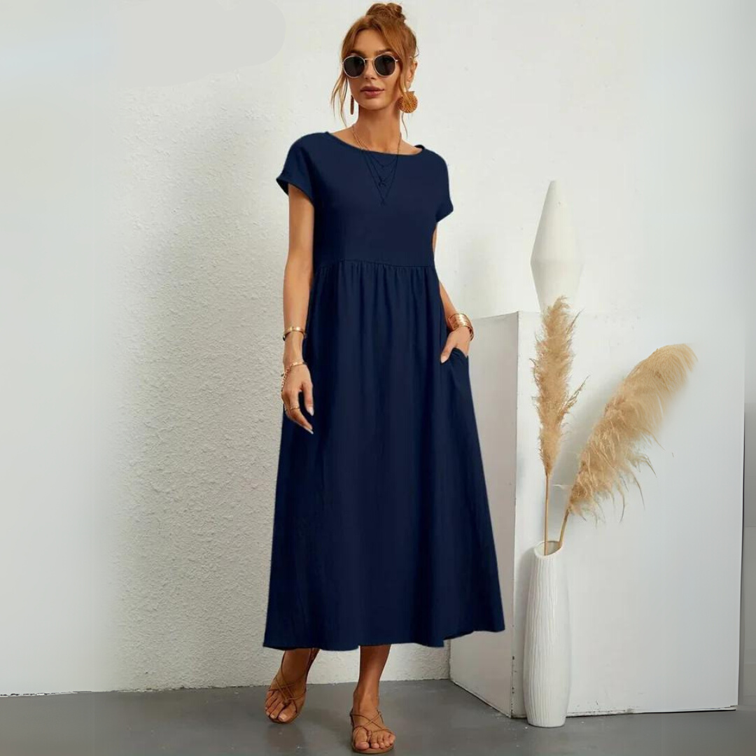 Isla – Casual Midi Dress