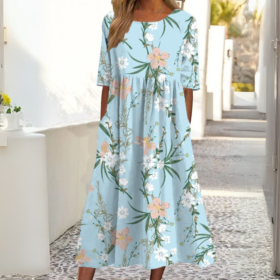 Bohemian Elegance Midi Dress