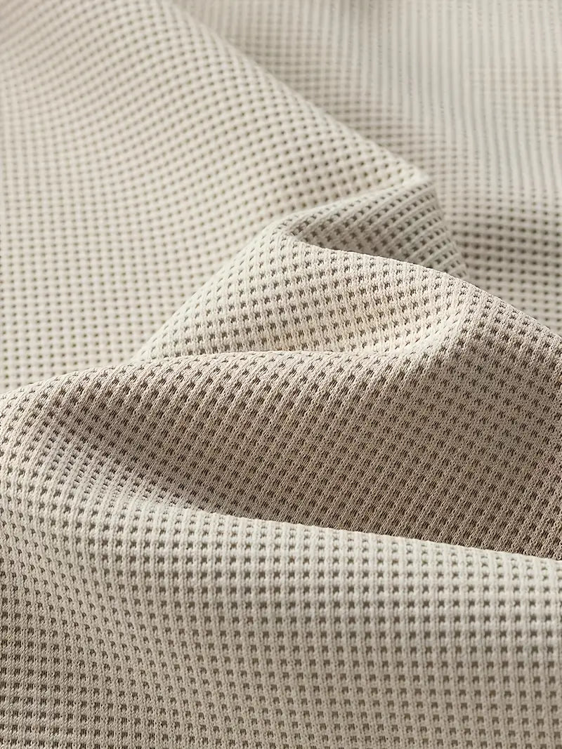 Aldous | Comfortable Waffle-Knit Long Sleeve for Everyday Wear