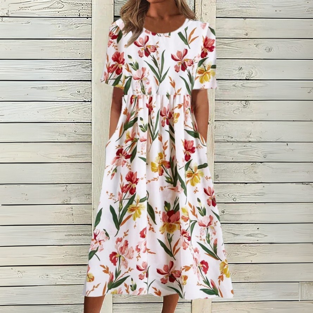 Bohemian Elegance Midi Dress