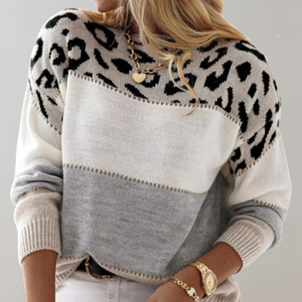 Annabel | Leopard Elegance Sweater