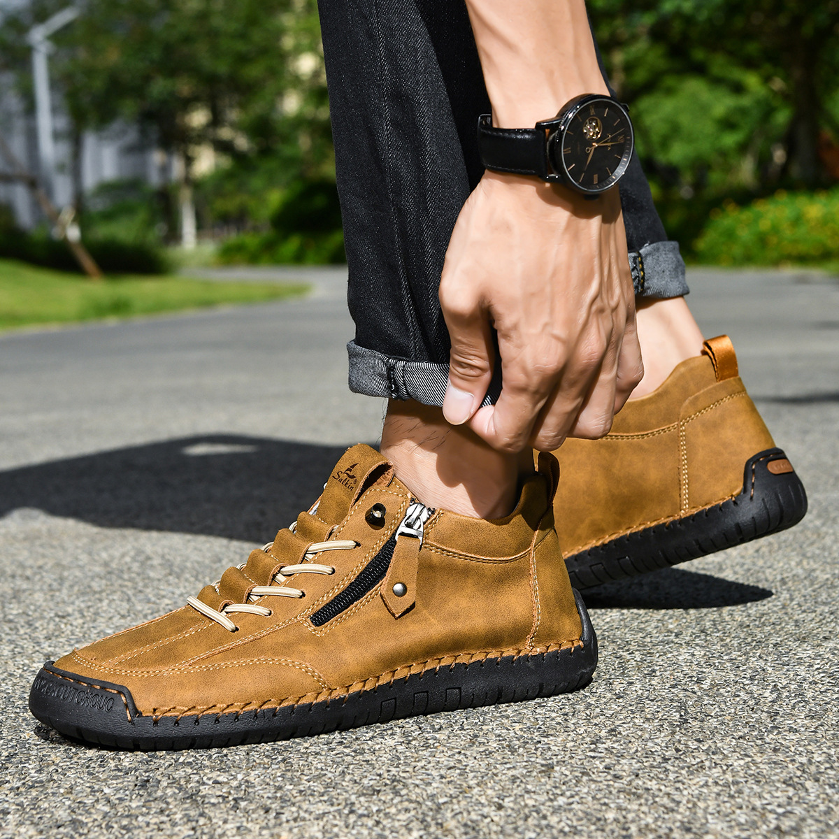 Will | Men’s Nubuck Ankle Shoes