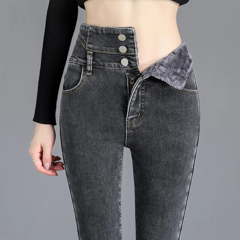 Arden – Fleece Lined Skinny Jeans