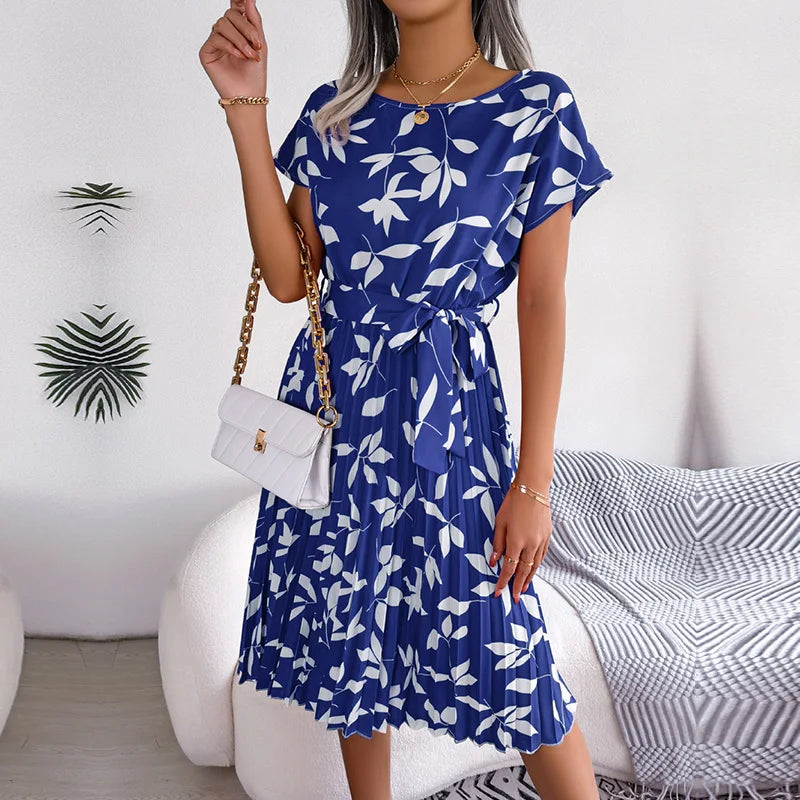 Kaly Grace - Pleated Midi Dress