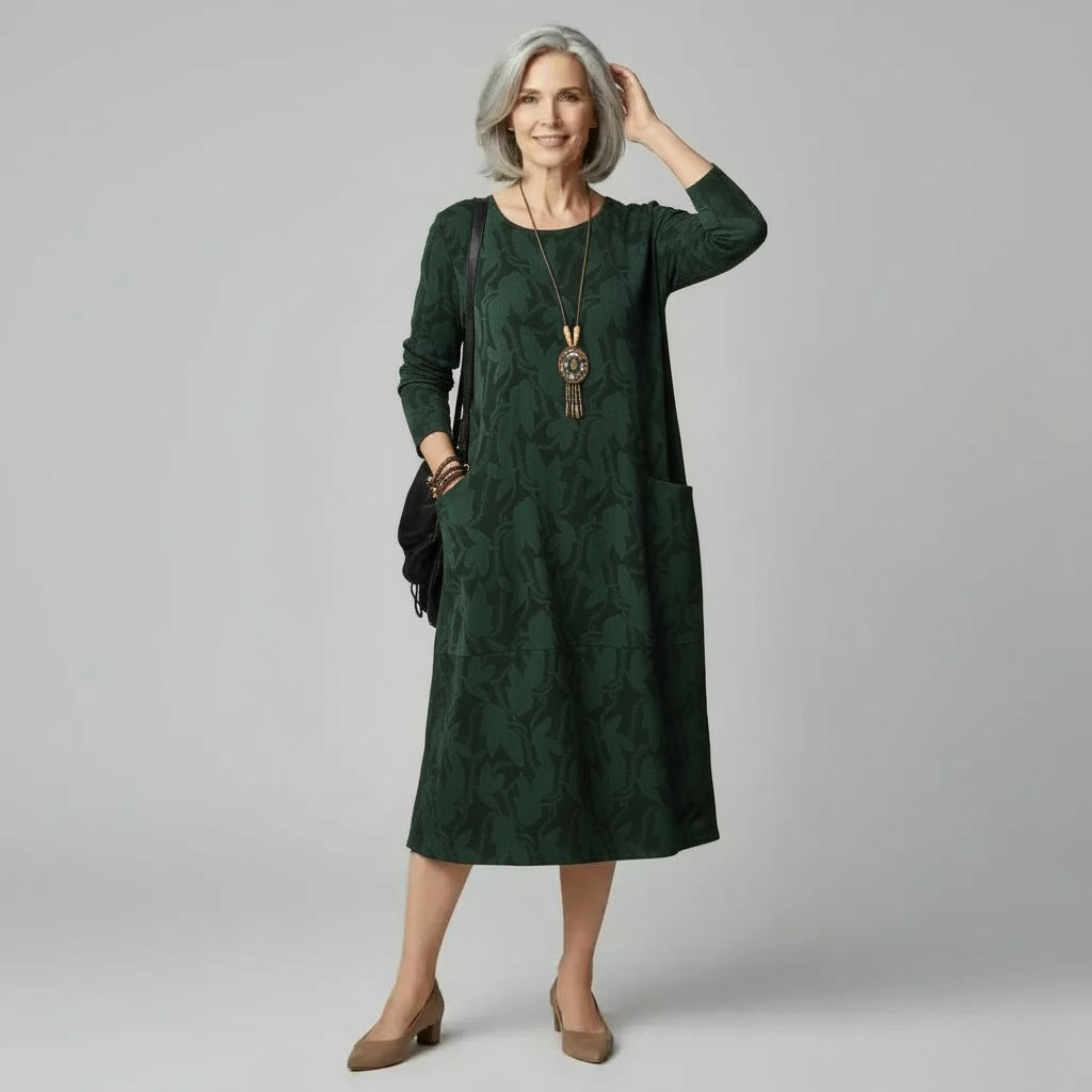 Maevia | Relaxed Botanical Dress