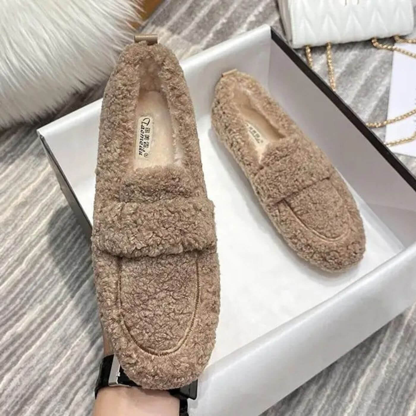 Jane | Cozy Warm Moccasins