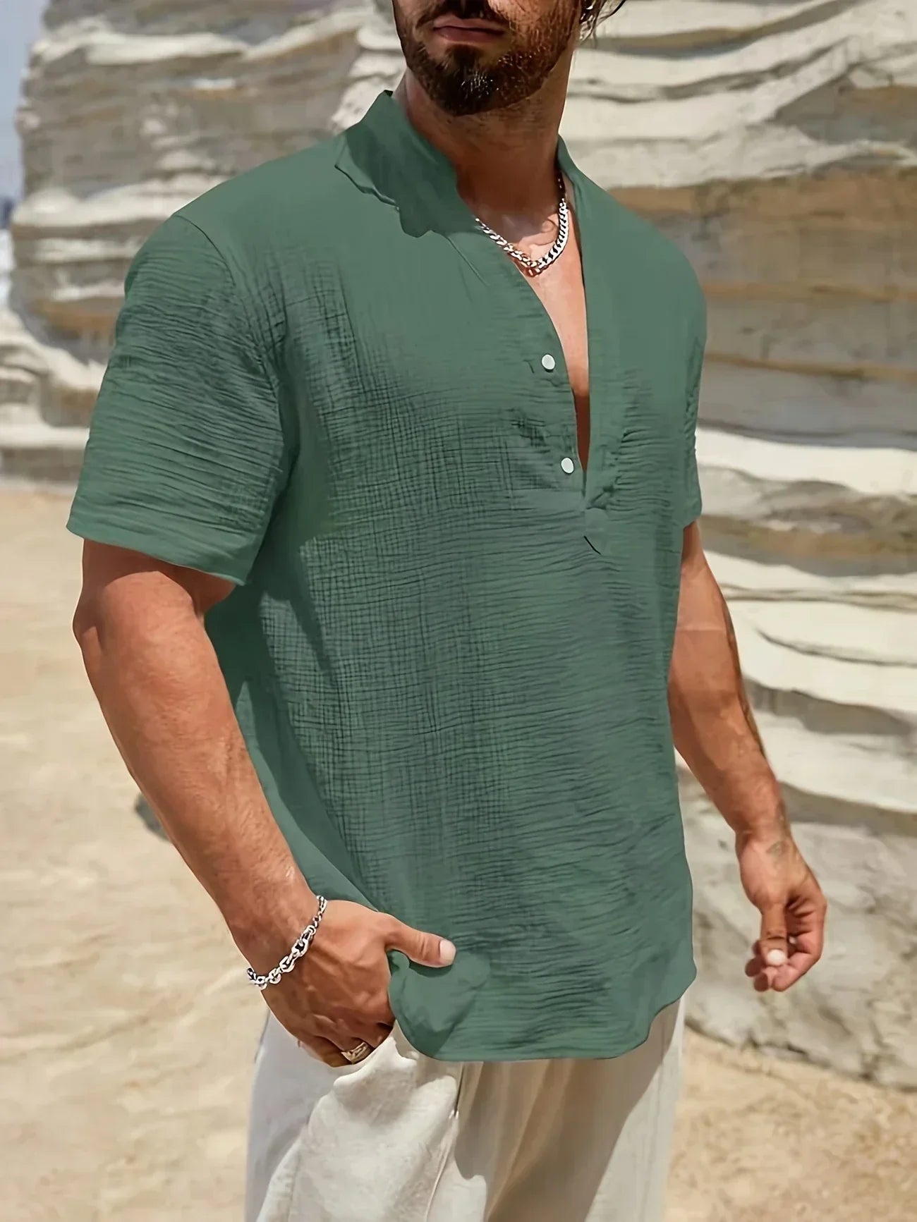 Liam | Chemise d'été fraîche et confortable