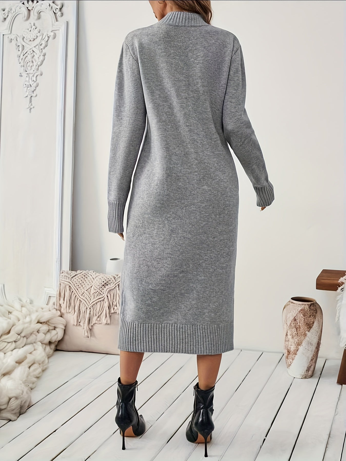Sophia | Soft Knit Winter Dress