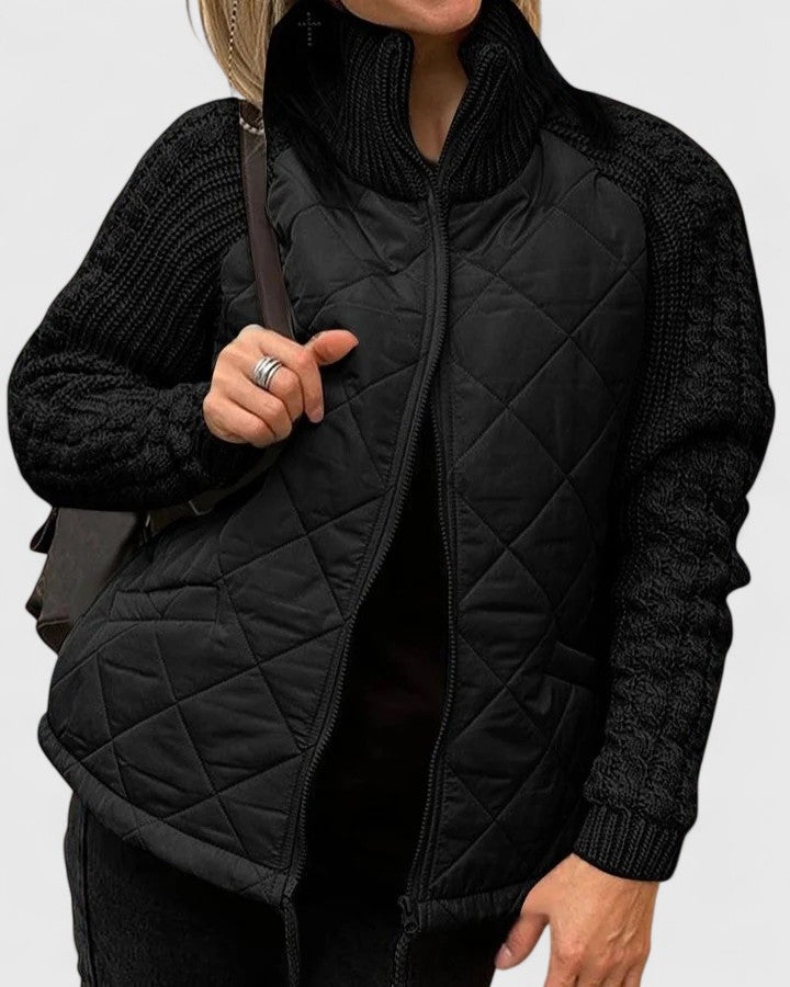 SOPHIA | COZY QUILTED KNIT JACKET