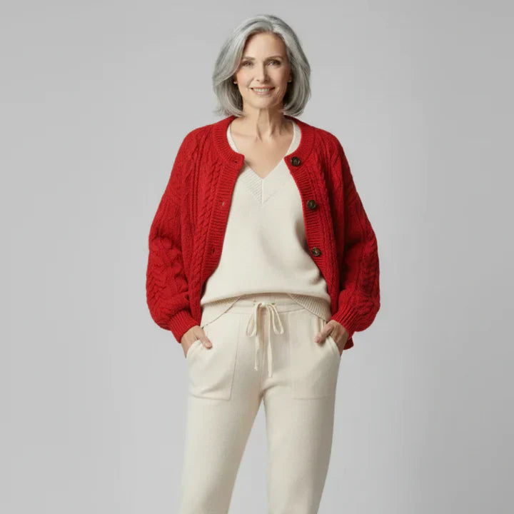 Adrienne | Classic Knit Cardigan