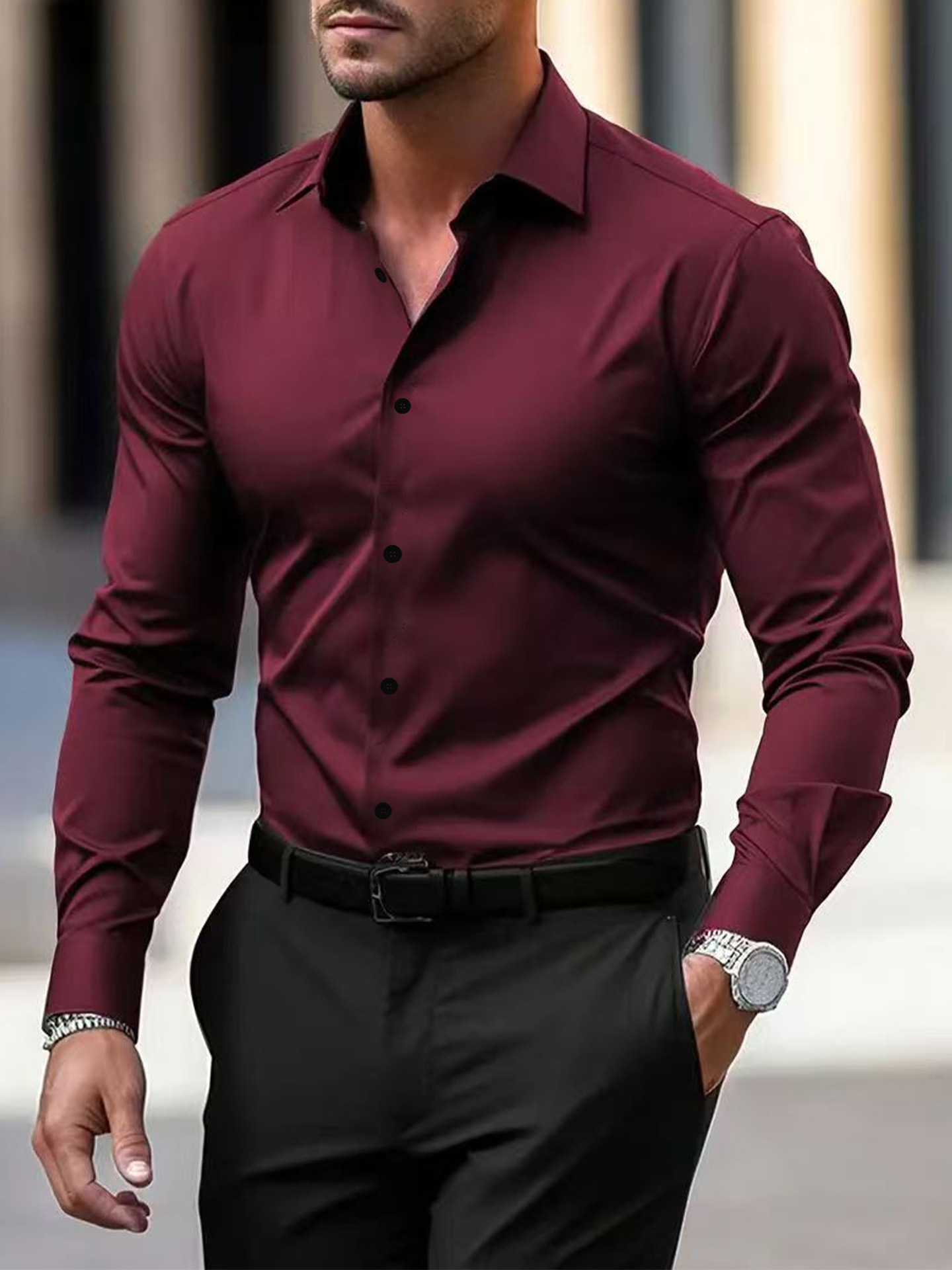Allen | Sleek Slim Fit Shirt