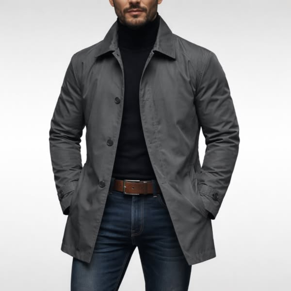Charles | Comfortable Lightweight Coat for Cooler Days