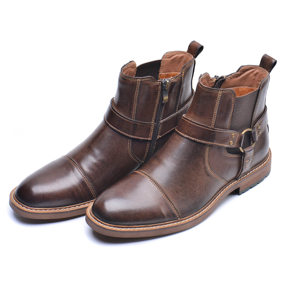Hudson | Heritage Leather Boots