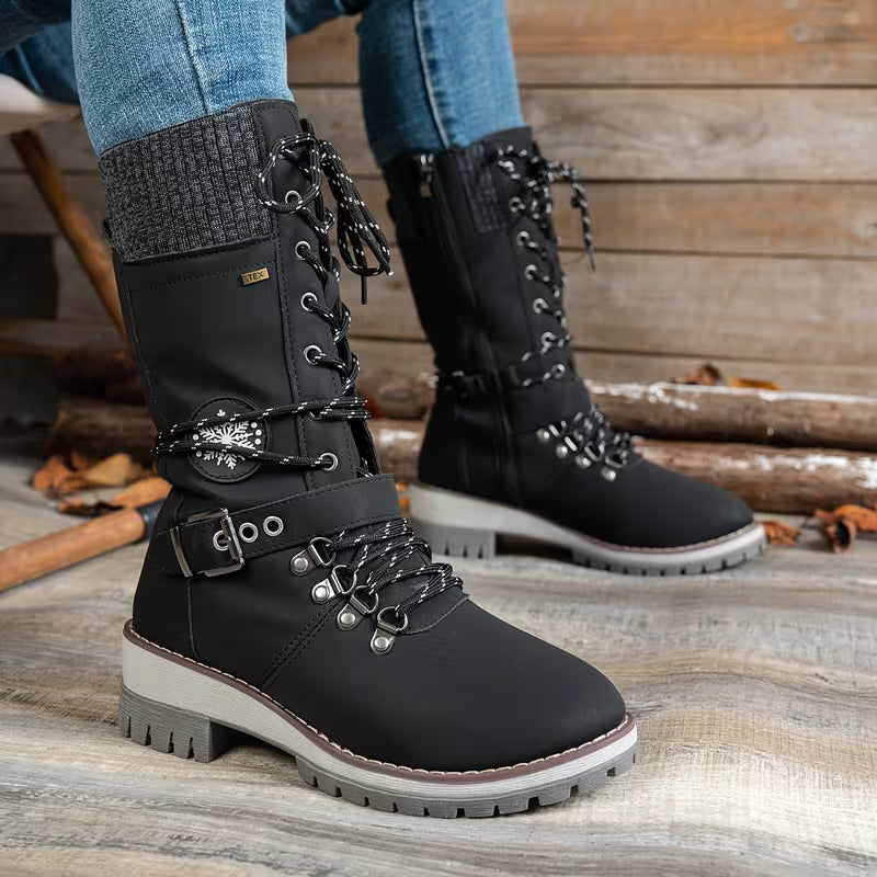 FrostLuxe™ | Waterproof Winter Boots with Orthopedic Comfort