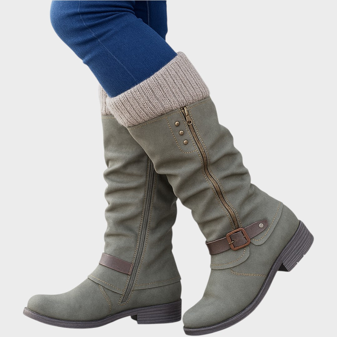 Melisandre | Elegant Winter Boot with Mid-Calf Length