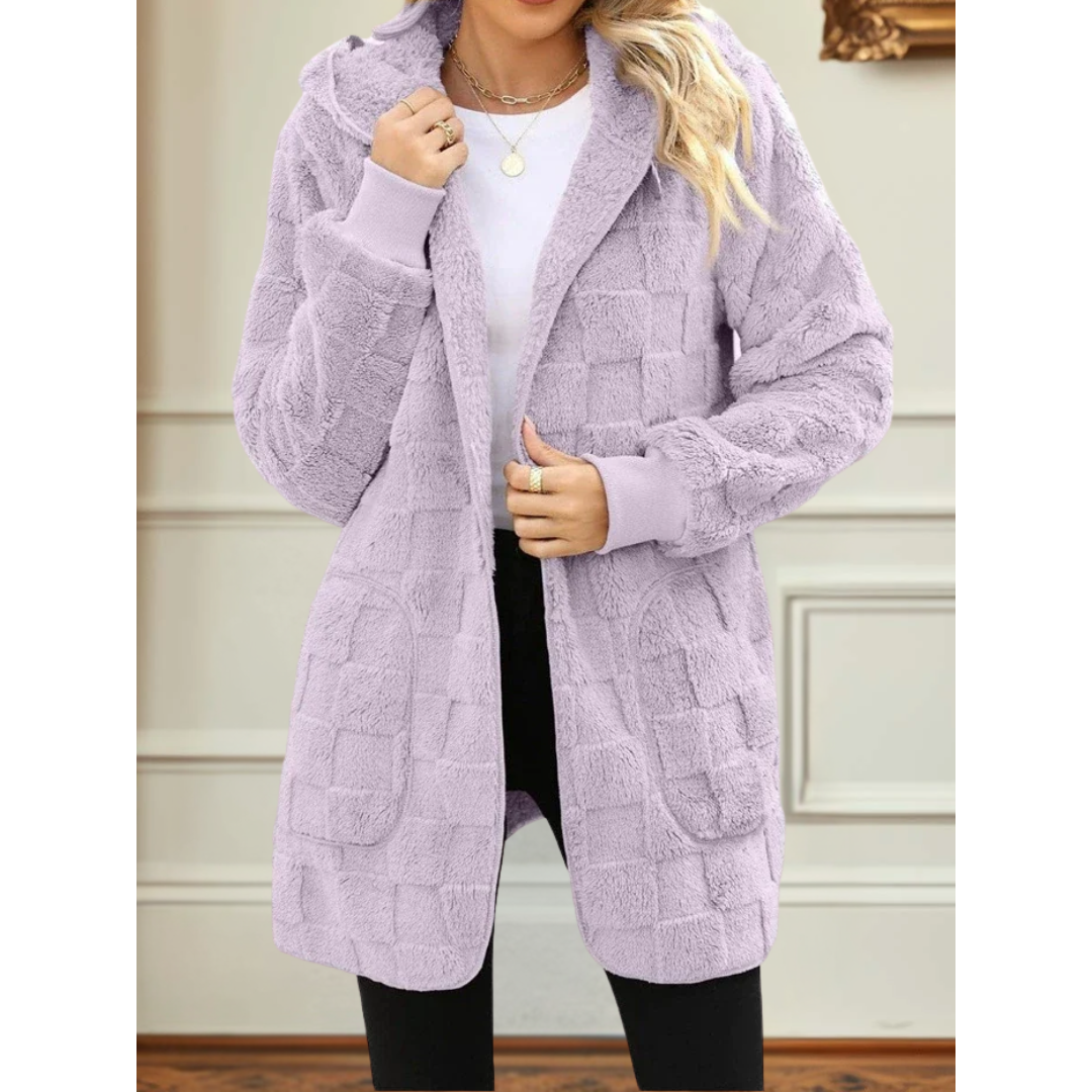 Linda | Cozy Hooded Fleece Jacket