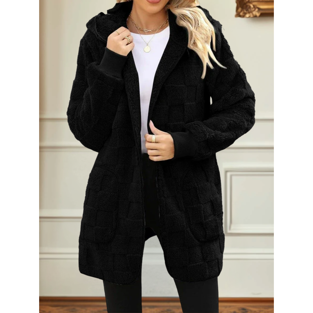 Linda | Cozy Hooded Fleece Jacket