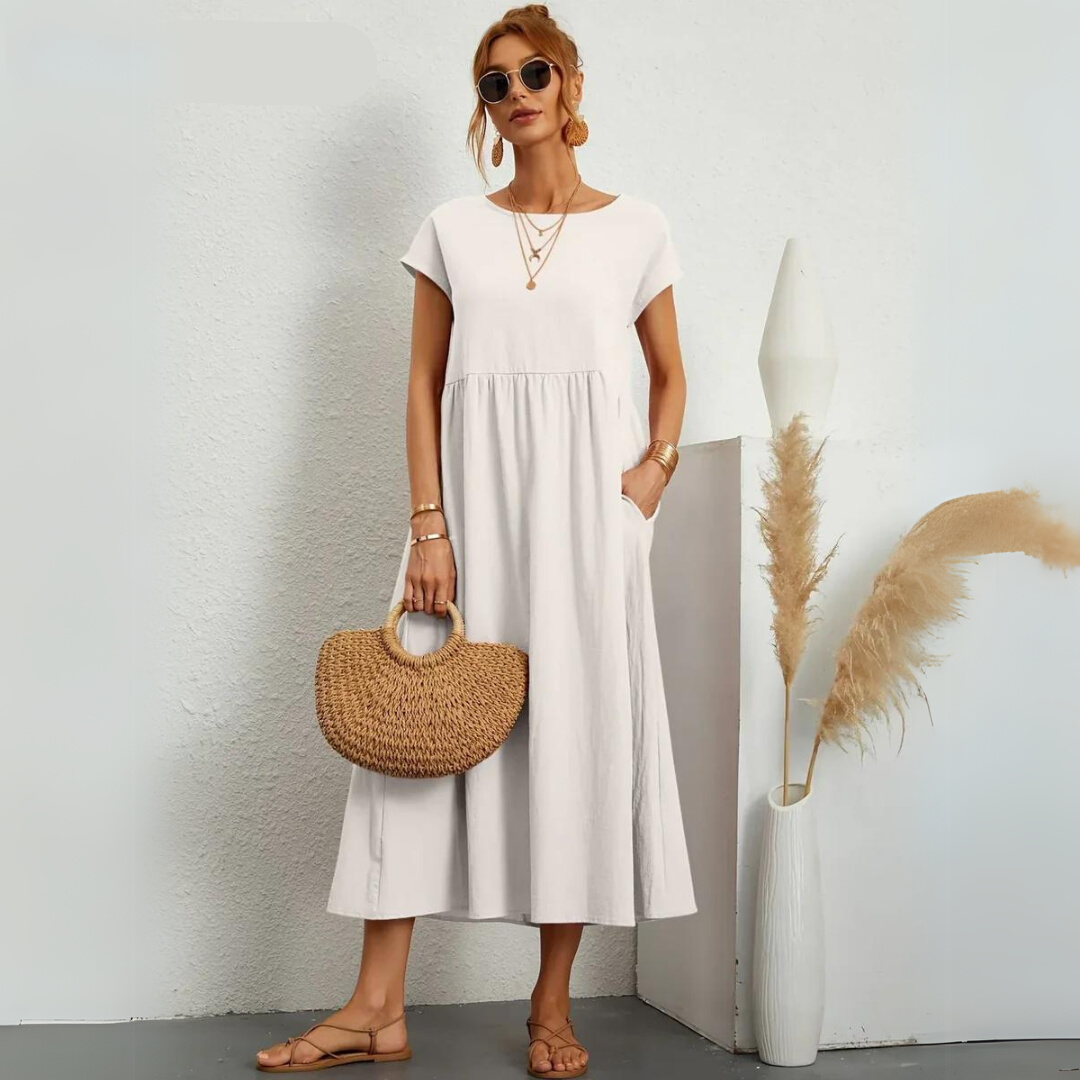 Isla – Casual Midi Dress