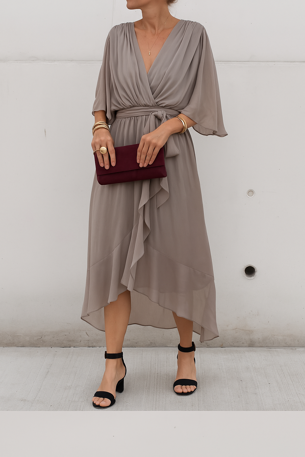 Jasmine – Flowy Midi Dress