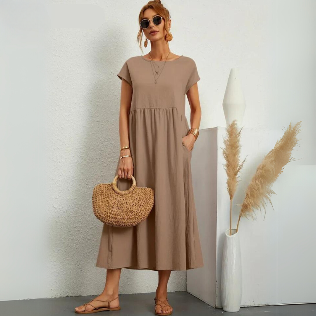 Isla – Casual Midi Dress