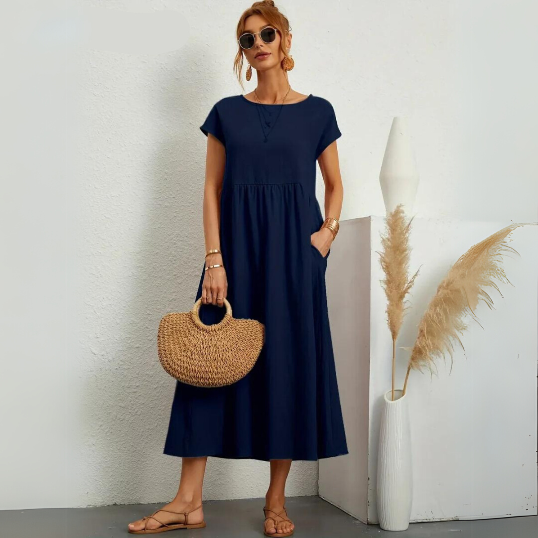 Isla – Casual Midi Dress