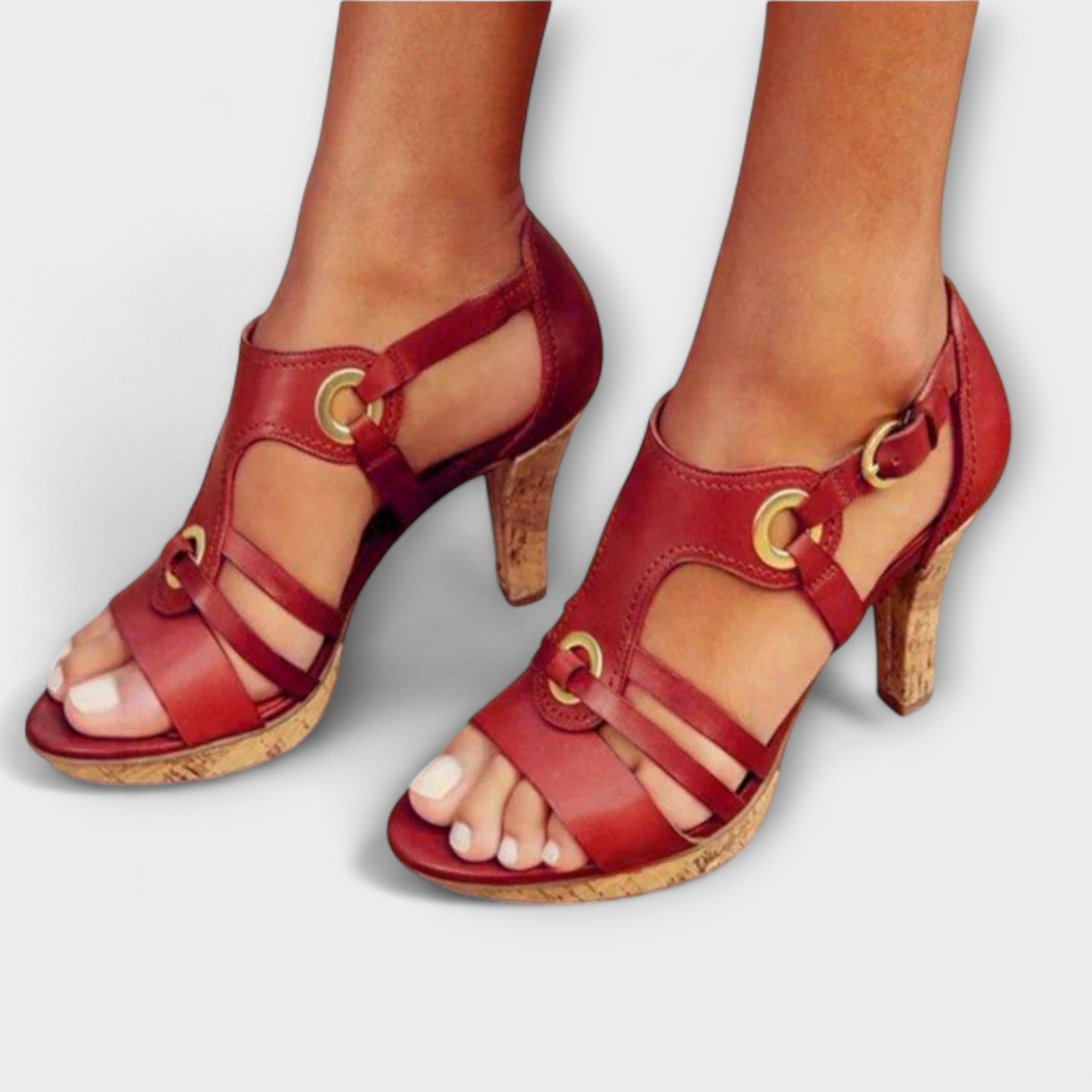 Aurelia - Stylish Leather Heels