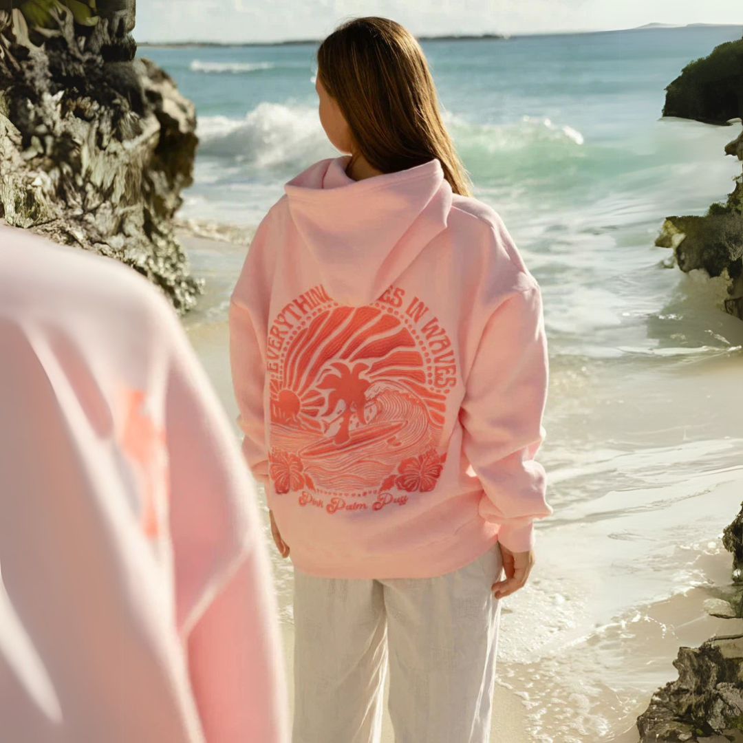 Waves Hoodie – Coastal Comfort & Style
