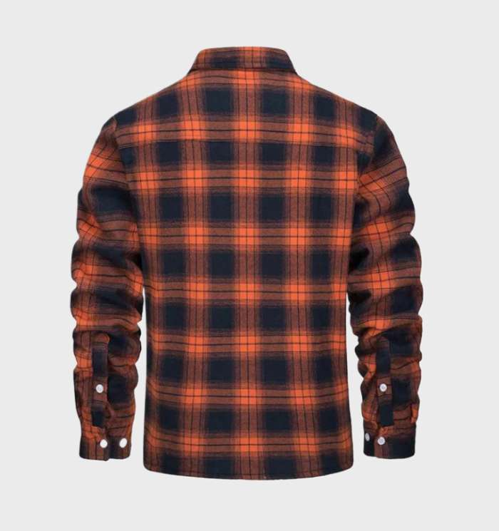 Ethan | Comfort Plaid Shirt Jacket