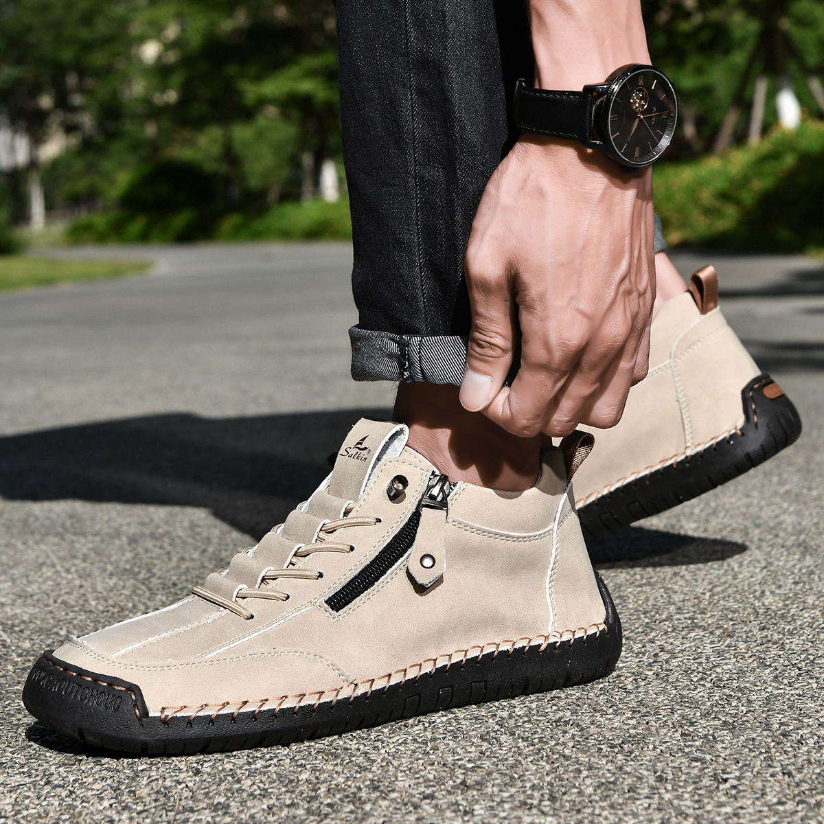 Will | Men’s Nubuck Ankle Shoes
