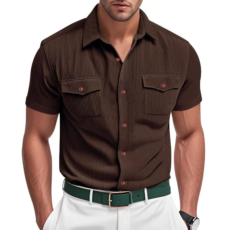 Zenon | Chemise boutonnée texturée