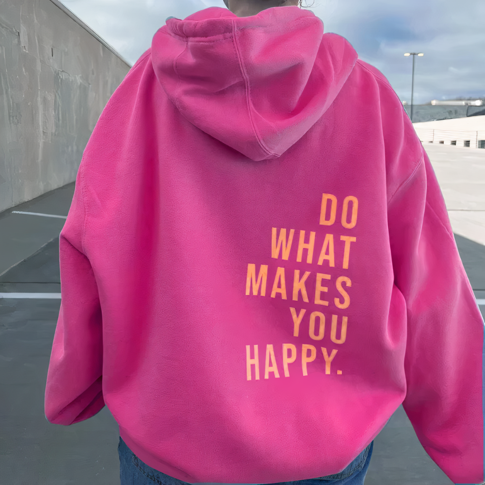 Sienna – Oversized Motivational Hoodie