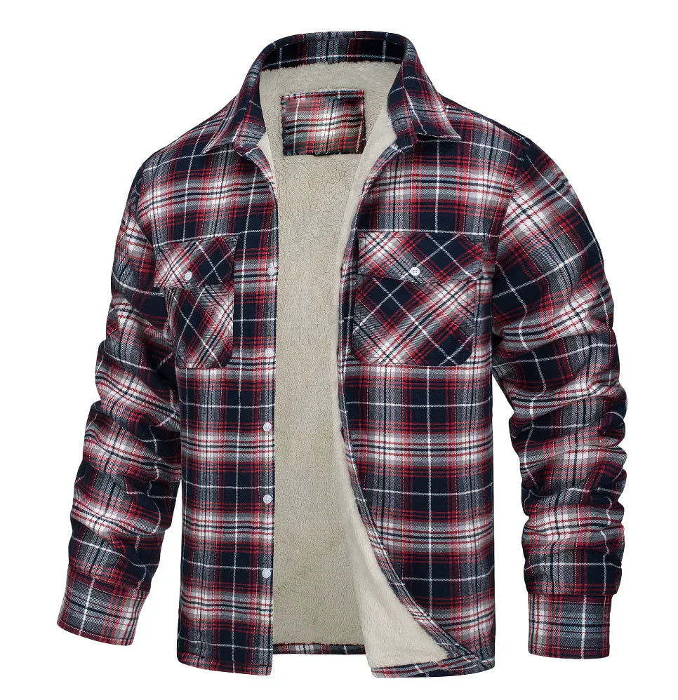 Ethan | Comfort Plaid Shirt Jacket